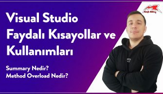 Visual Studio Faydalı Kısayollar ve Kullanımları Mustafa BÜKÜLMEZ