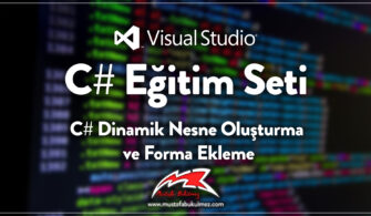 C# Dinamik Nesne Oluşturma ve Forma Ekleme