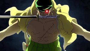 zoro cursed red eye
