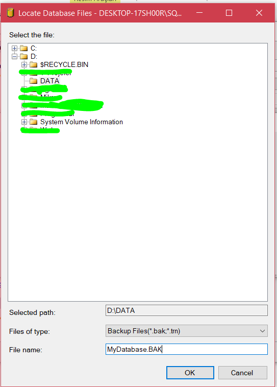 Sql server backup database 4 mustafa b k lmez