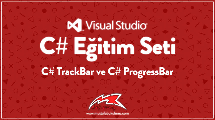 C# TrackBar ve C# ProgressBar