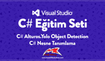 C# Alturos.Yolo Object Detection - C# Nesne Tanımlama