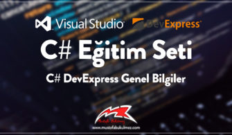 C# DevExpress Genel Bilgiler