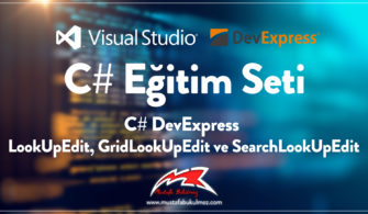 C# DevExpress LookUpEdit, GridLookUpEdit ve SearchLookUpEdit