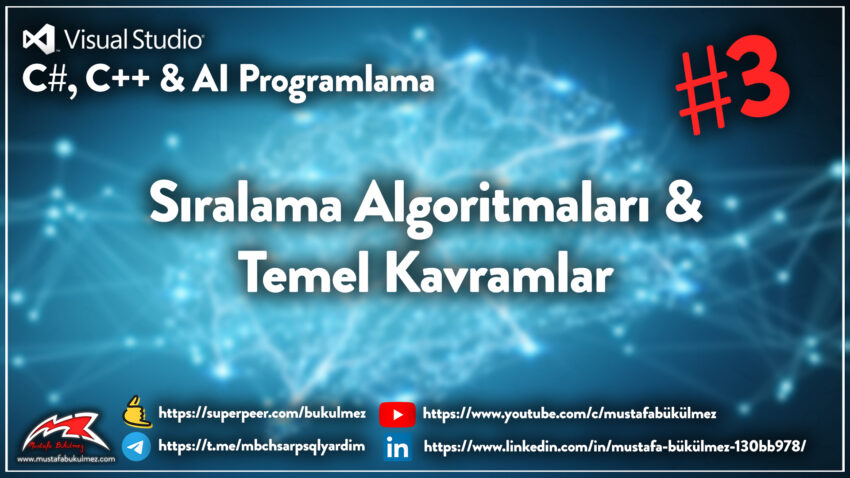 Sıralama Algoritmaları Nedir?- Sorting Algorithm