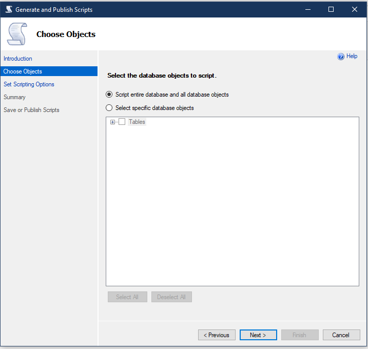 SQL Create Script Data Export – 3 – Mustafa BÜKÜLMEZ