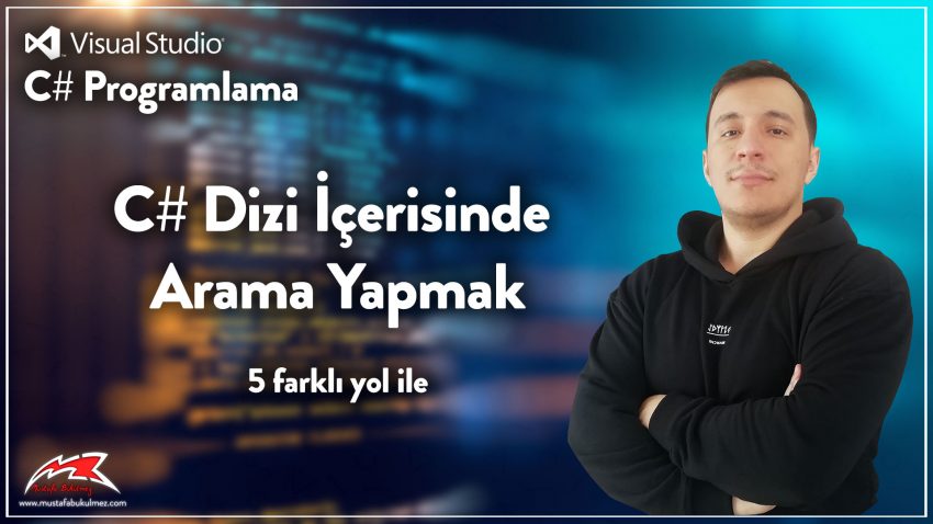 C# Dizi İçerisinde Arama Yapmak