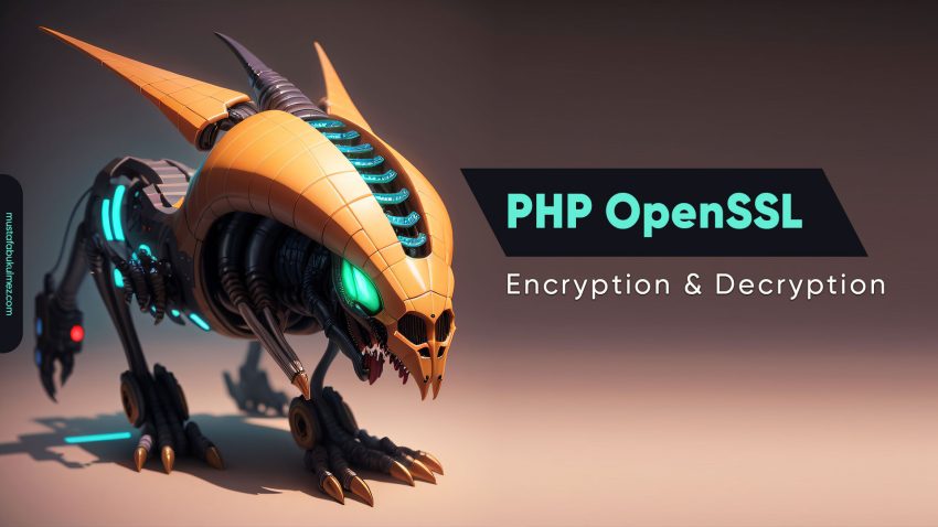 PHP OpenSSL Encrypt & Decrypt